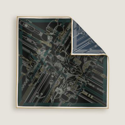 Concours d'Etriers Remix double face scarf 70 | Hermès USA